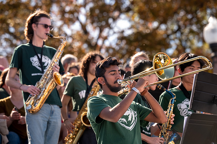 Bear Nation Varsity Band members