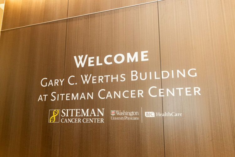 Cancer center building name honors donor’s late husband