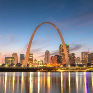 St. Louis Arch and Riverfront