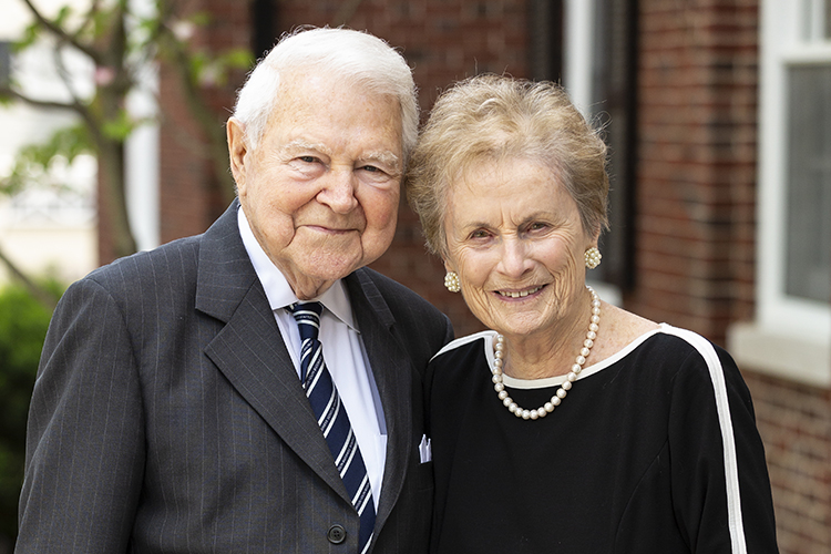 Portrait of George and Carol Bauer
